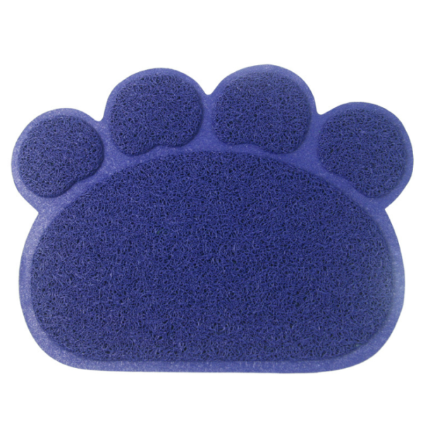 Claw-shaped cat litter mat