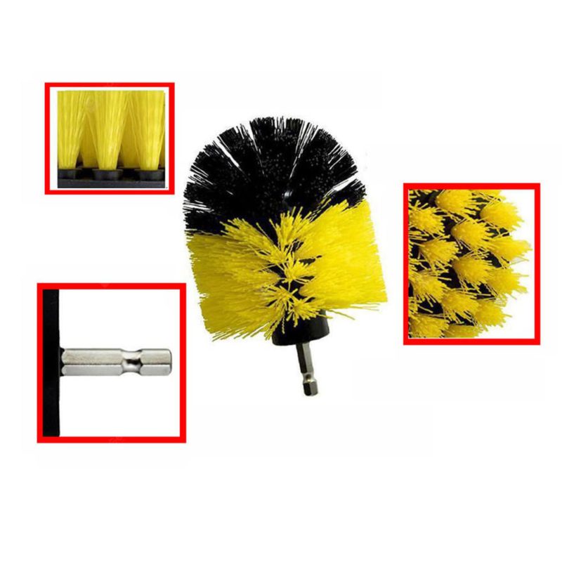 GOCOMMA 3-in-1 Electric Drill Brush Head