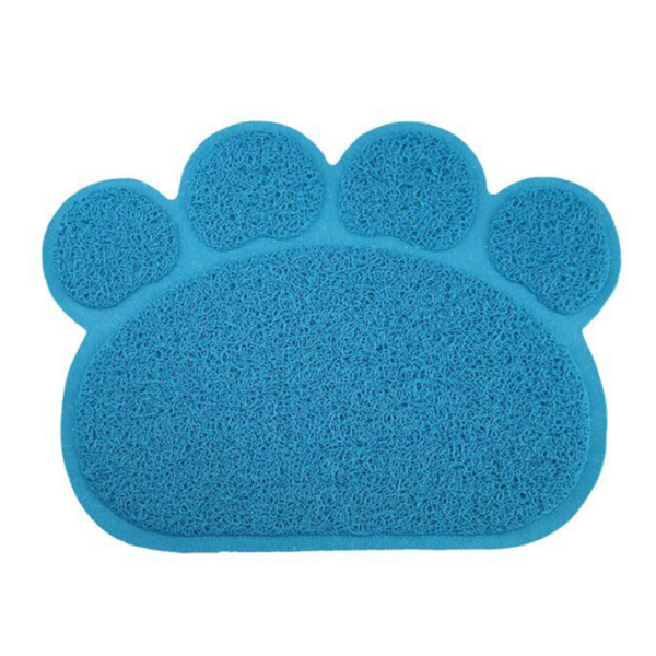 Claw-shaped cat litter mat